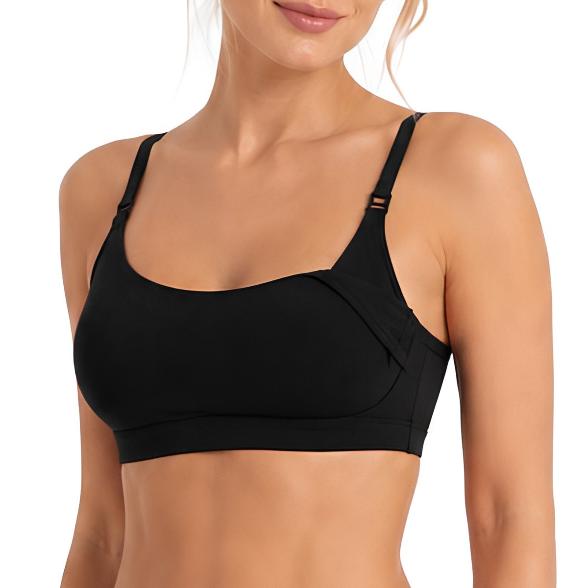 Organic Cotton Nursing Bralette, product photo