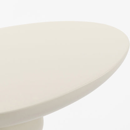 HouseOfZazla Lucky Stone Shaped Corner and Elliptical Coffee Tables