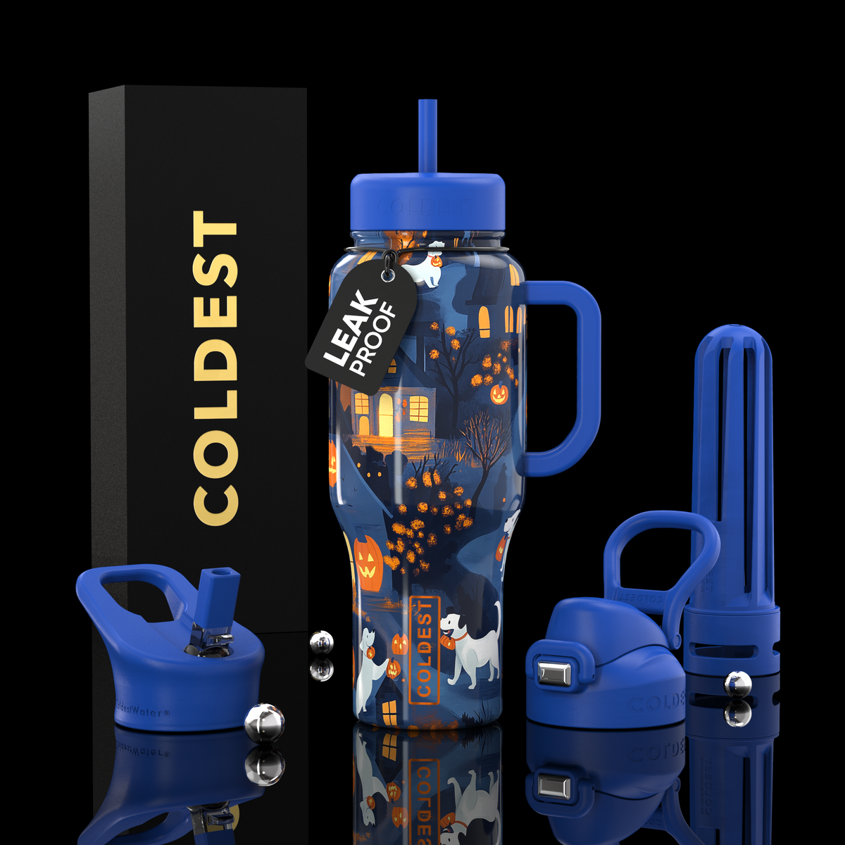COLDEST 36oz Limitless Ultra v8 in Paw or Treat, main product photo