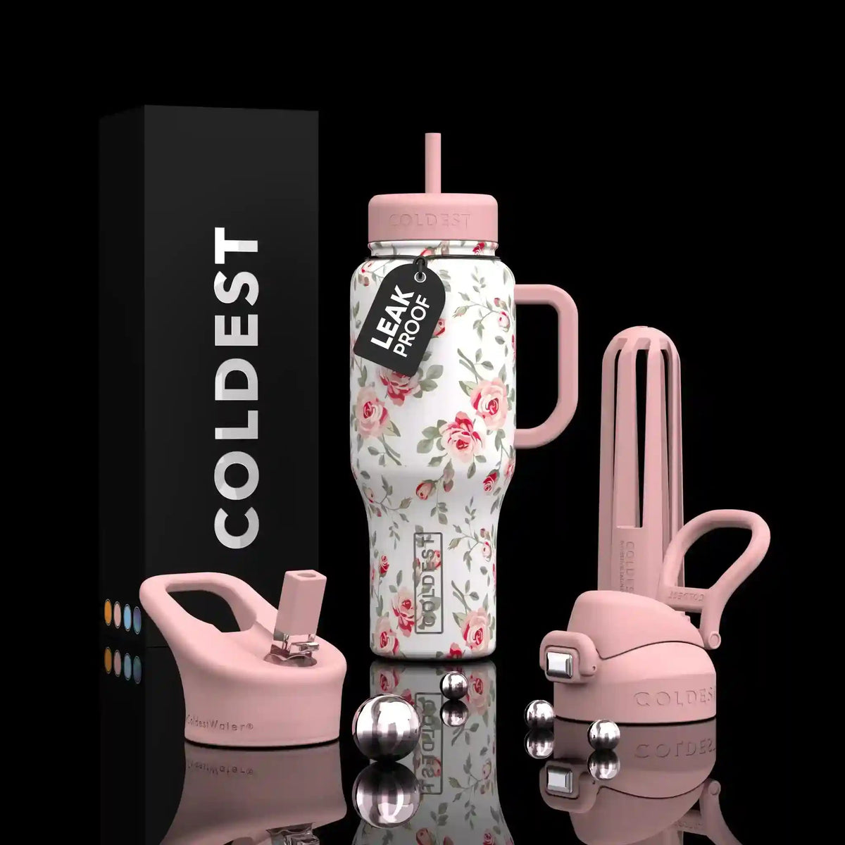 COLDEST 36oz Limitless Ultra v8 in Pink Petals