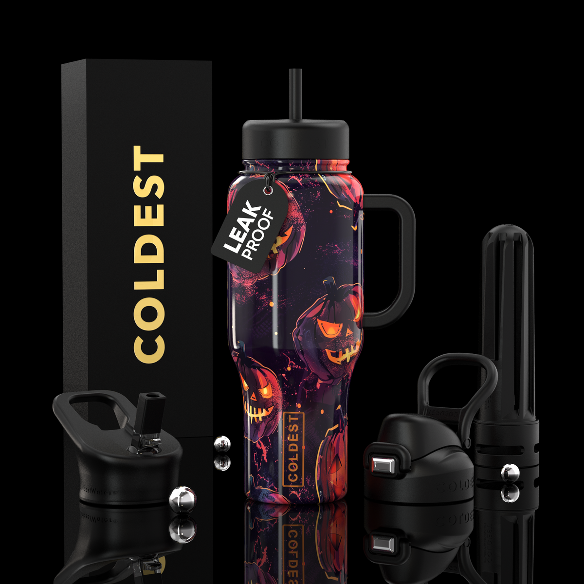 COLDEST 36oz Limitless Ultra v8 in Pumpkin Patch, main product photo
