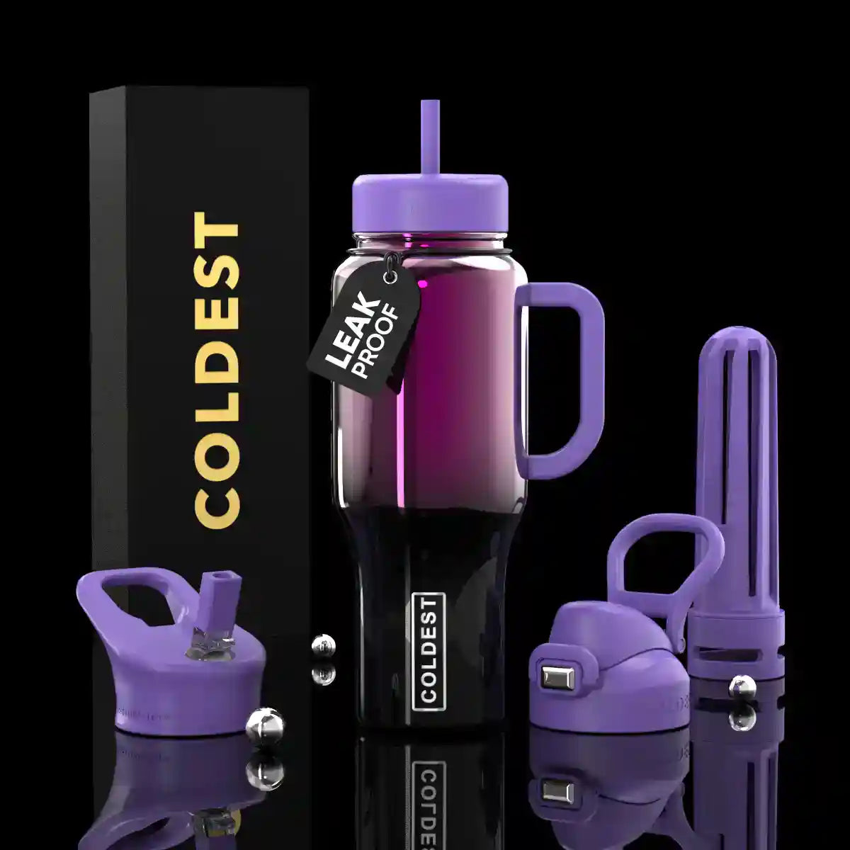 COLDEST 36oz Limitless Ultra v8 in Purple Nova, main product photo