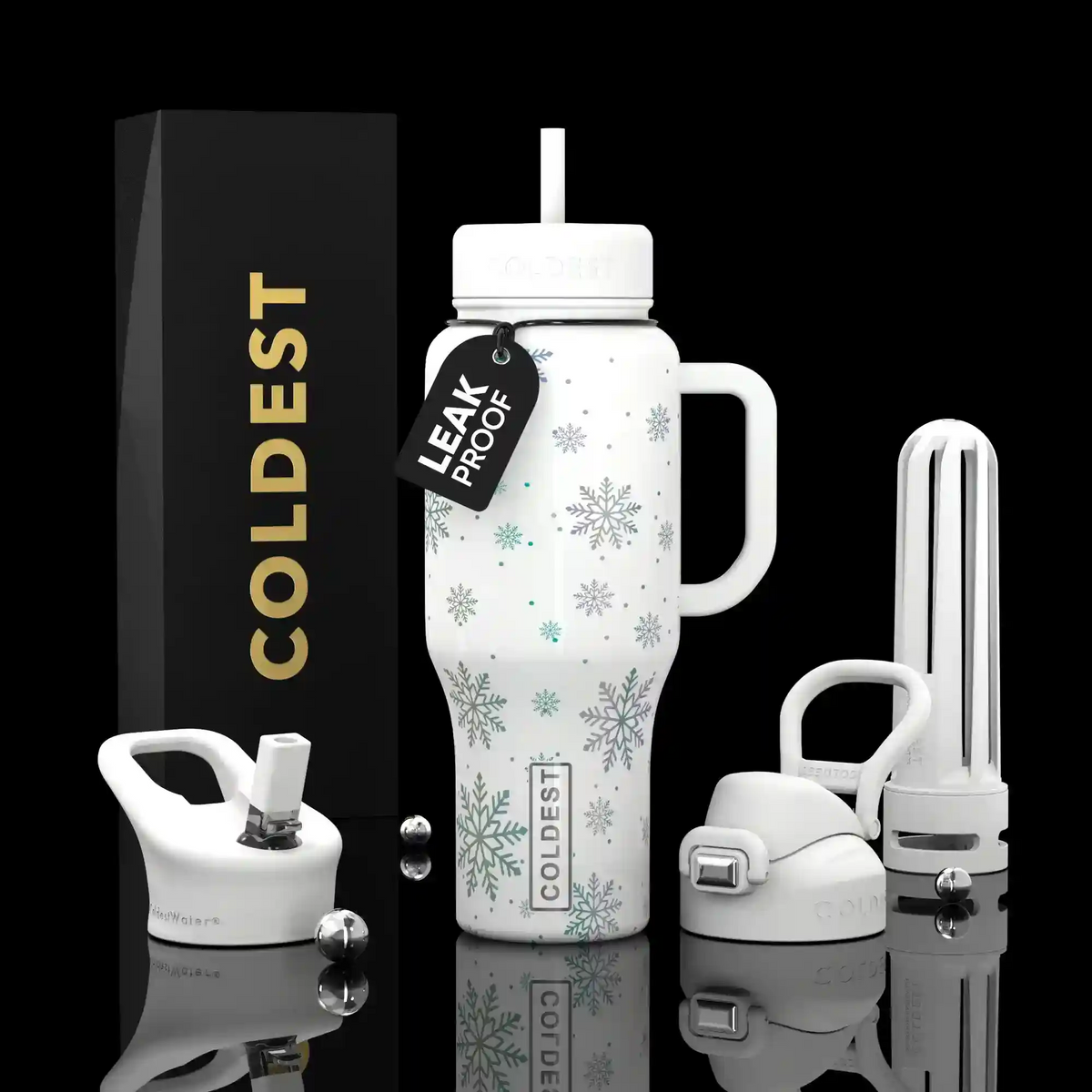 COLDEST 36oz Limitless Ultra v8 in It's a Snowday, main product photo