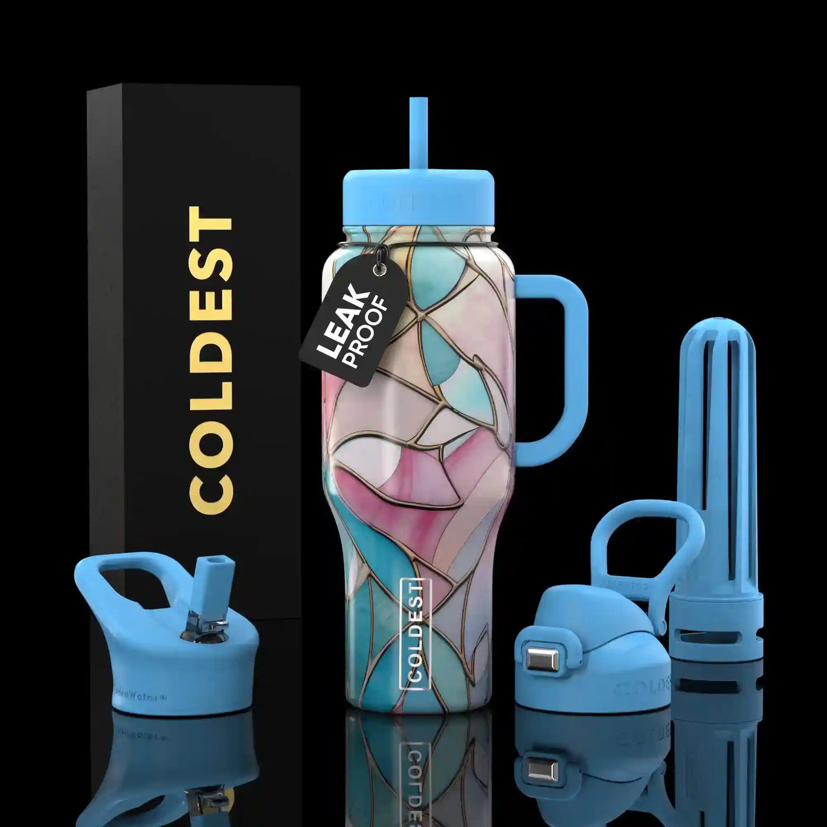 COLDEST 36oz Limitless Ultra v8 in Astroflora, main product photo