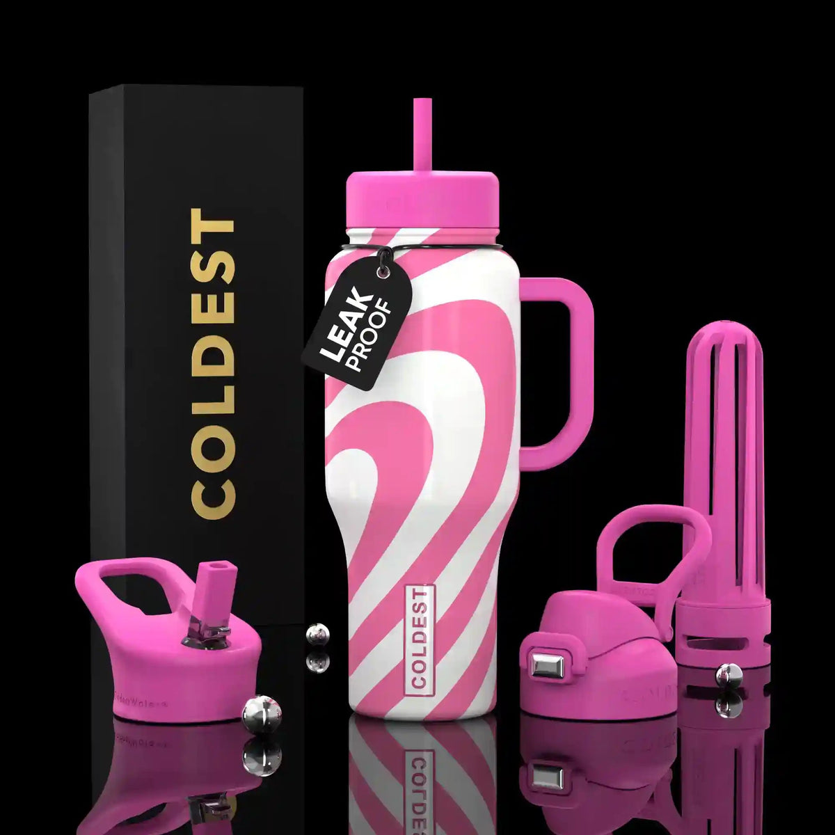 COLDEST 36oz Limitless Ultra v8 in Love Pop, main product photo