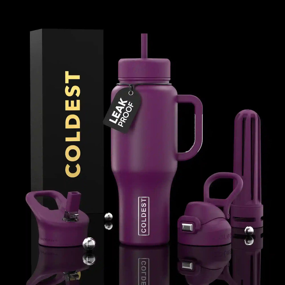 COLDEST 36oz Limitless Ultra v8 in Purple Oasis, main product photo