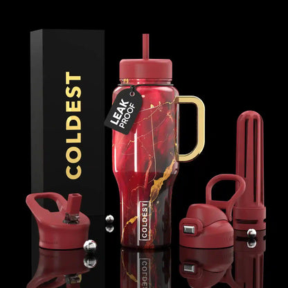 COLDEST 36oz Limitless Ultra v8 in Red Luna, main product photo