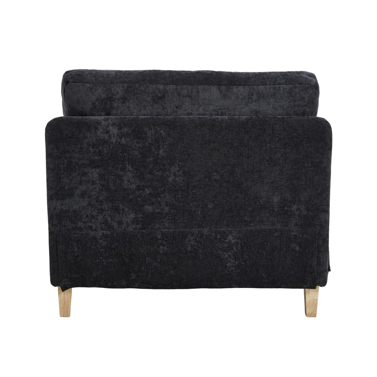 Mid century modern foldable sofa bed, rear view (view 32)