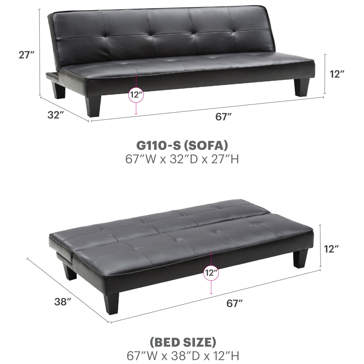 Alan sofa bed colorway option