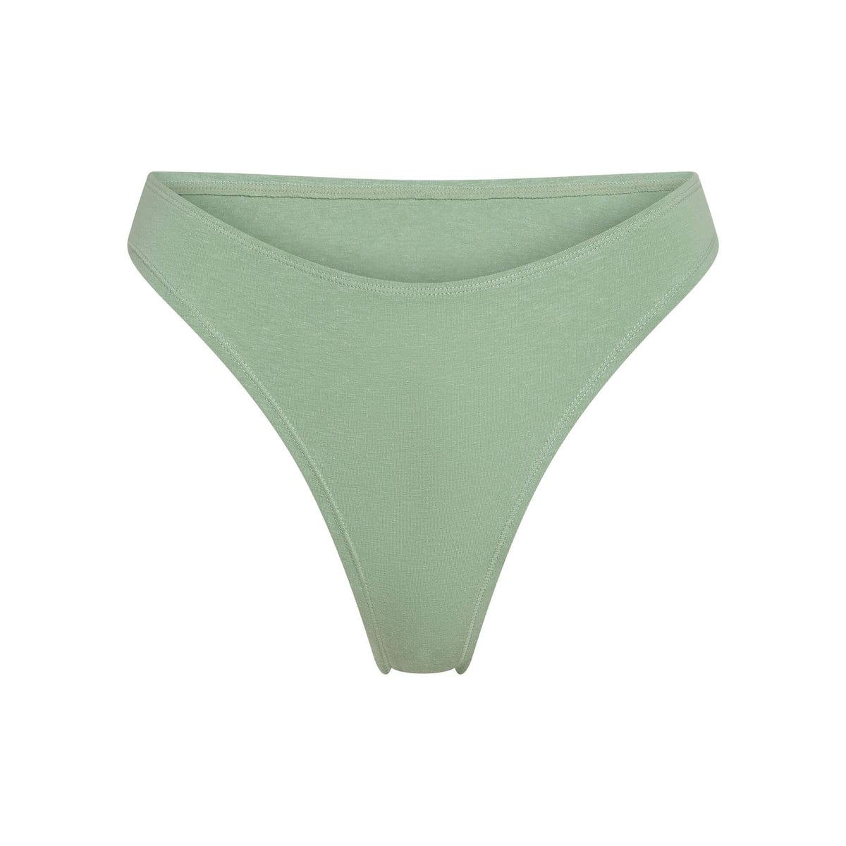 Organic Cotton & Hemp Thong in Matcha, product photo