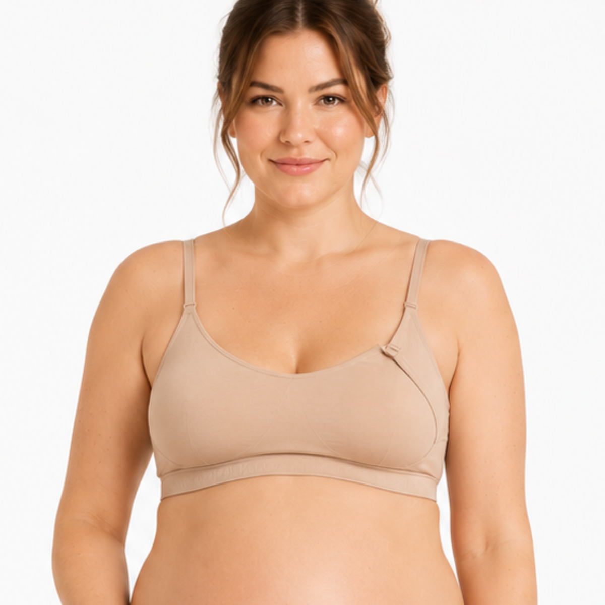 Organic Cotton Nursing Bralette, alternate view (3)