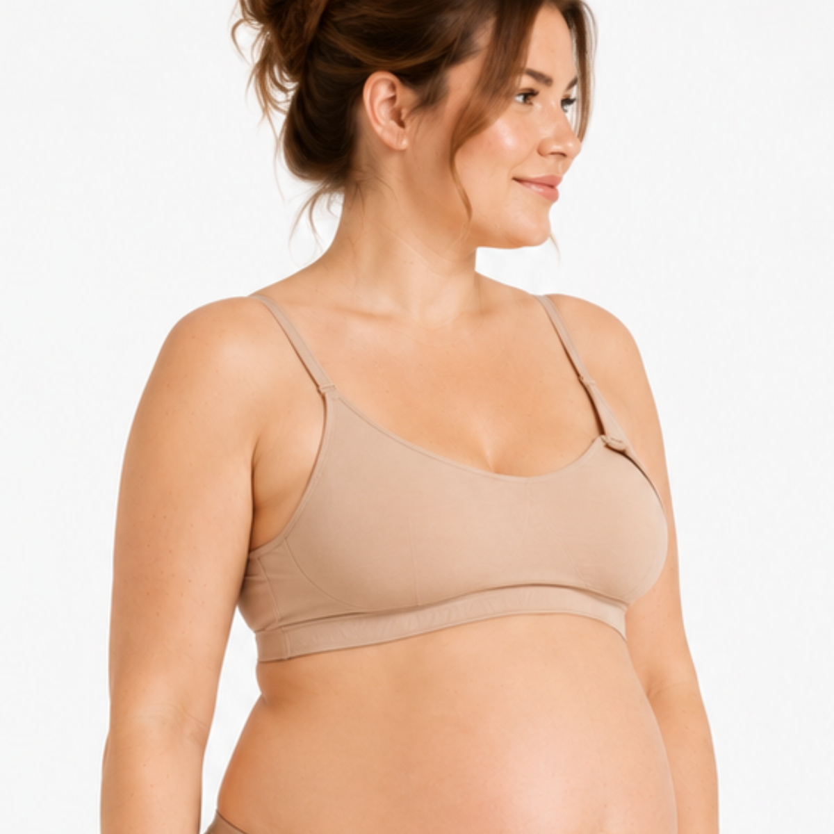 Organic Cotton Nursing Bralette, additional detail (3)