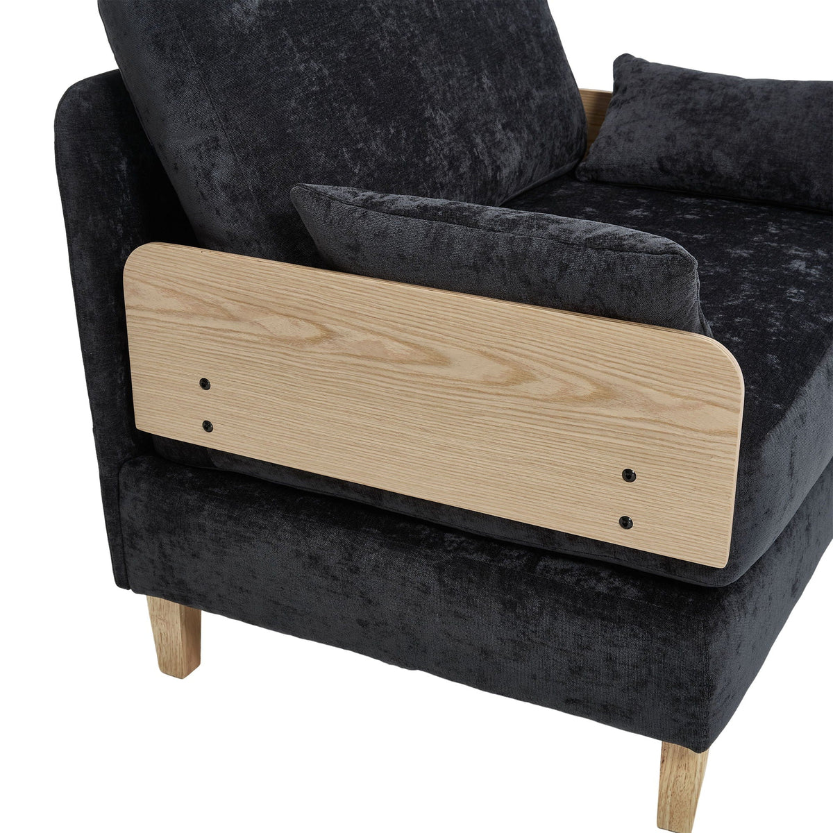 Mid century modern sofa bed shown in a home office (view 39)
