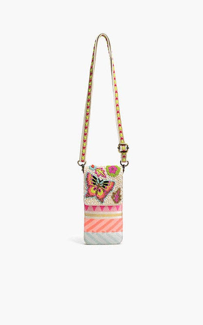 Fluttering Charm Butterfly Kaleidoscope Phone Bag, product photo