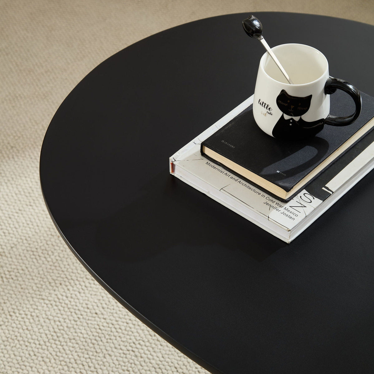 HouseOfZazla Lucky Stone Shaped Corner and Elliptical Coffee Tables