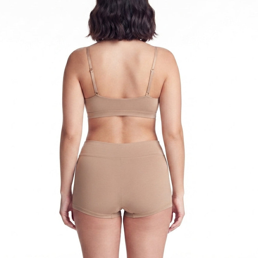 Net Positive organic cotton Boyshorts, further view