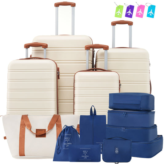 4-Piece Hardshell Spinner Luggage Set, additional detail