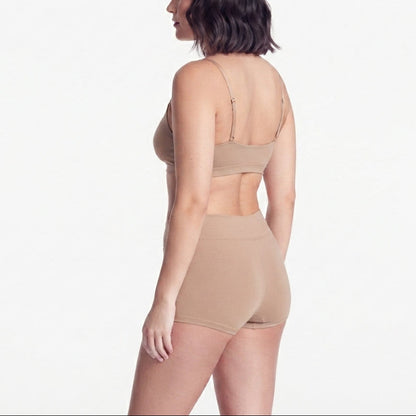 Net Positive organic cotton Boyshorts, close view
