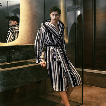 Italic Ultraplush Australian Cotton Hooded Bathrobe — Unisex
