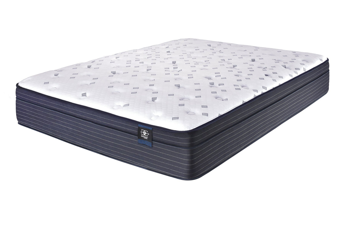 Restonic ComfortCare Hybrid Euro Top mattress, angled product view