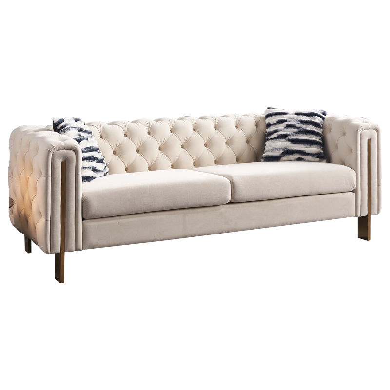 Chesterfield Modern Tufted Sofa, product photo (6)