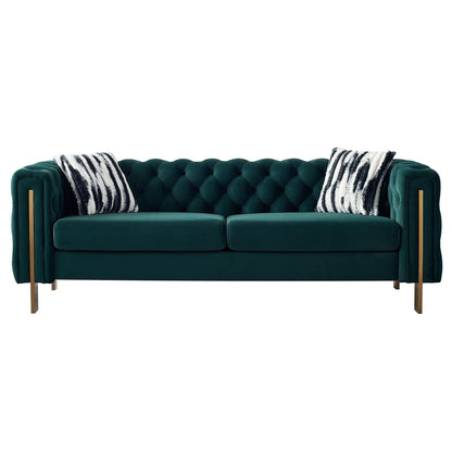 Chesterfield Modern Tufted Sofa, alternate view