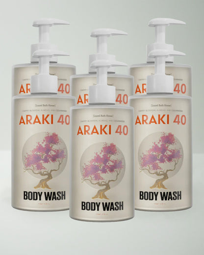 Laurel Bath House 6-Pack Araki 40 body wash, six-bottle pack photo