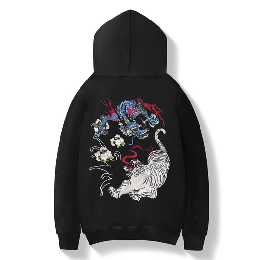 War of Beasts Embroidered Hoodie, product photo