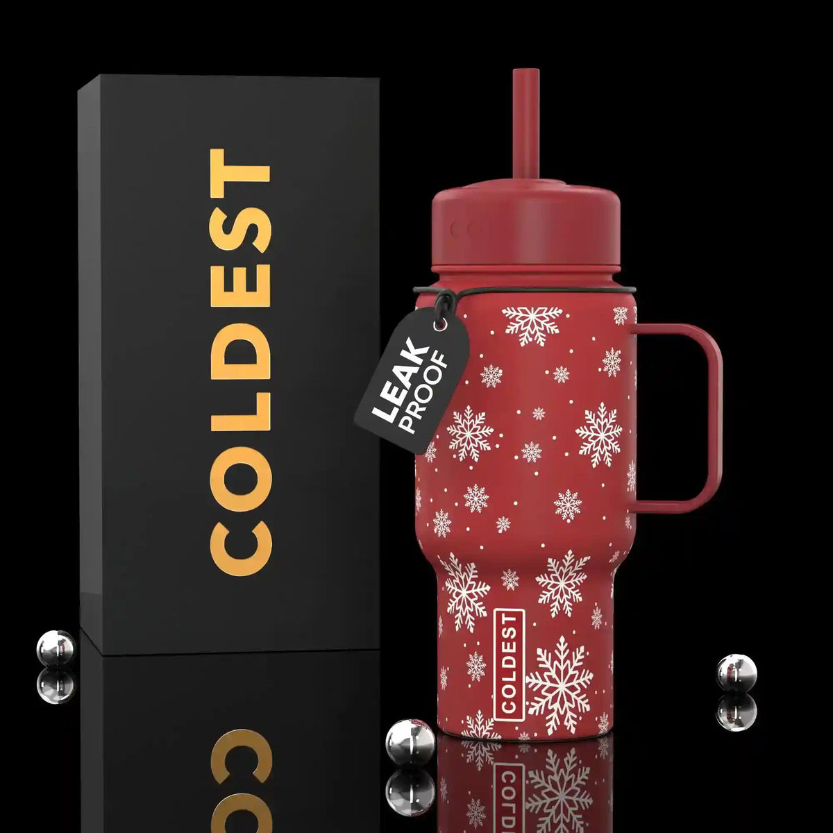 COLDEST 6.7oz Bottle, styled photo