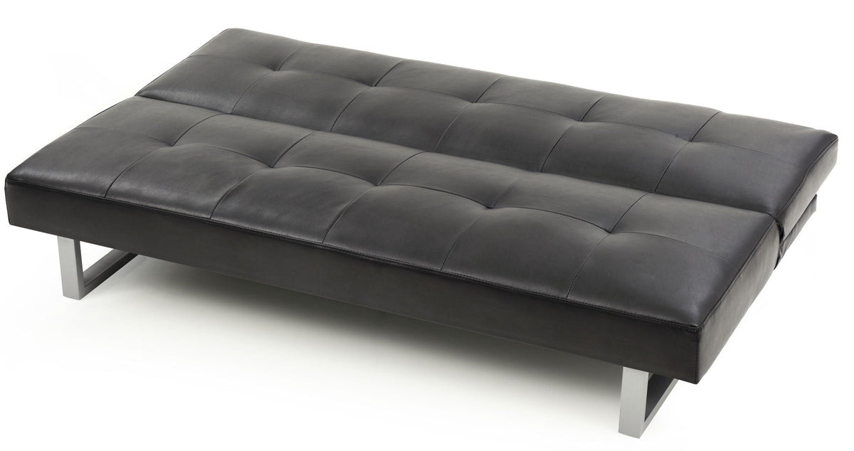Chroma black sofa bed upholstery detail