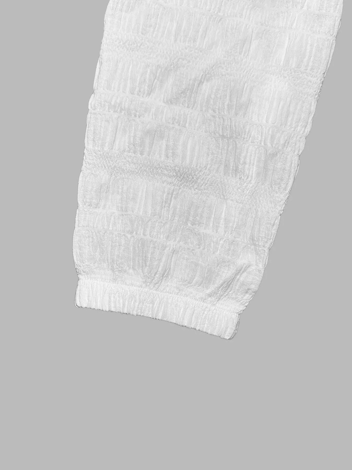Lightweight Textured Hooded Jacket in White, alternate view (2)