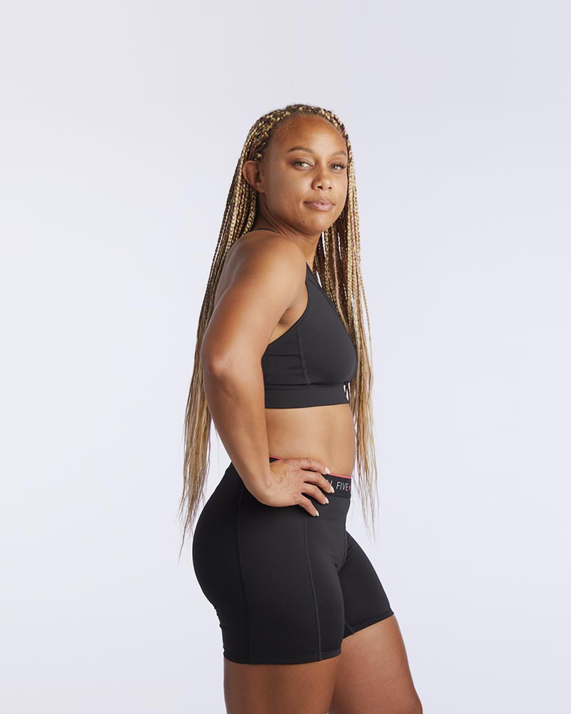 99'er Padded Sports Bra in Black