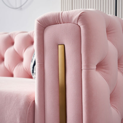 Chesterfield Modern Tufted Sofa, alternate view (8)