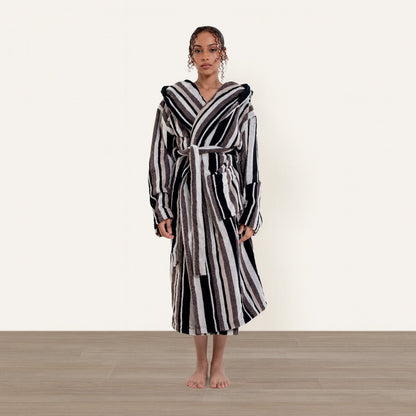 Italic Ultraplush Australian Cotton Hooded Bathrobe — Unisex