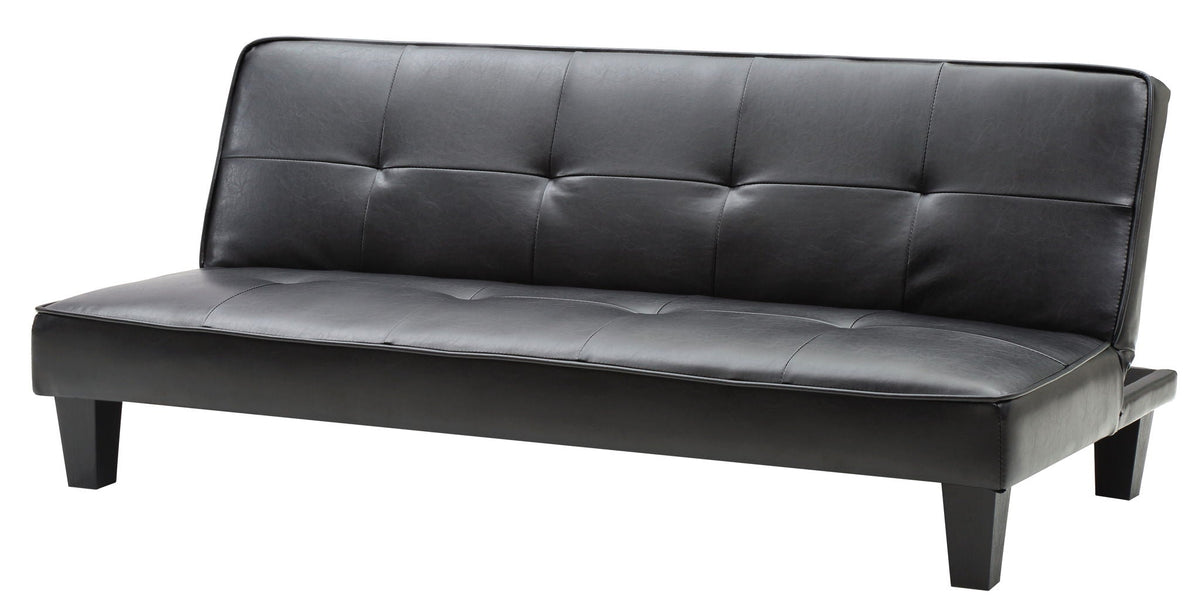 Alan sofa bed measuring 32 inches deep