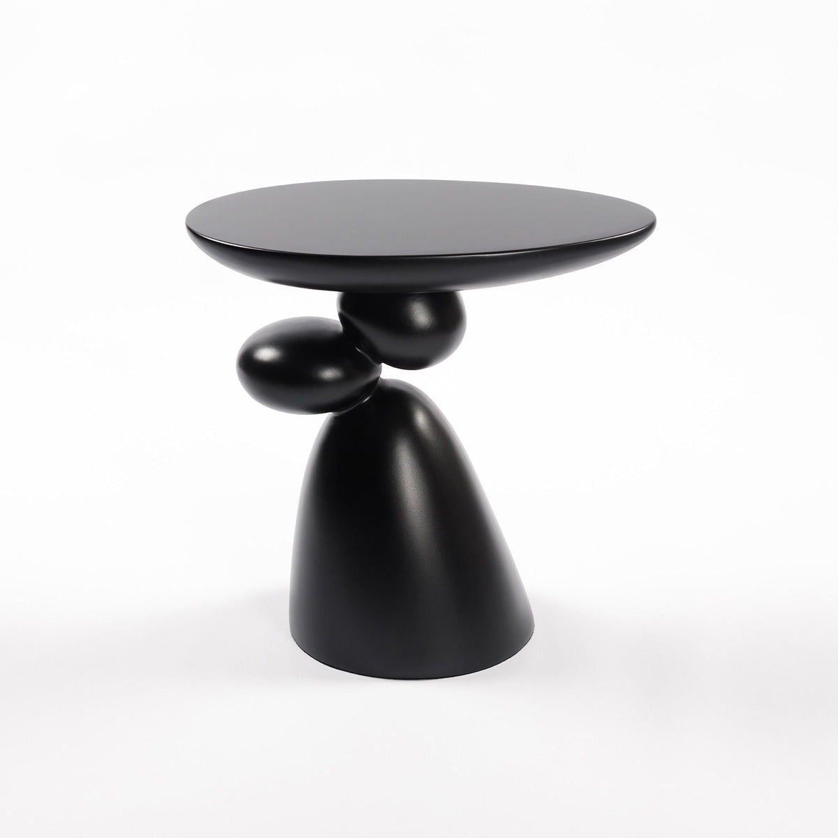 HouseOfZazla Lucky Stone Shaped Corner and Elliptical Coffee Tables