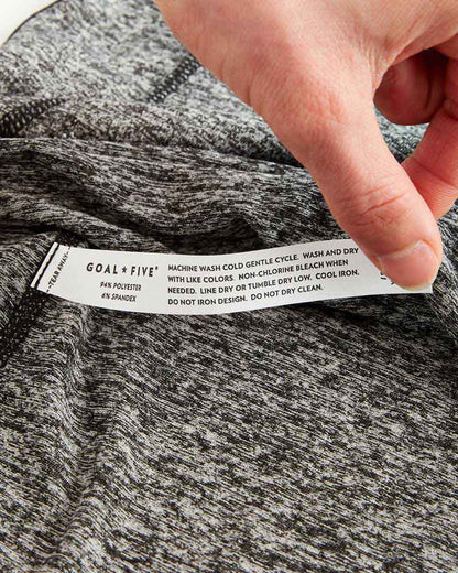 Advance Women's Training Top in Grey Heather, alternate view