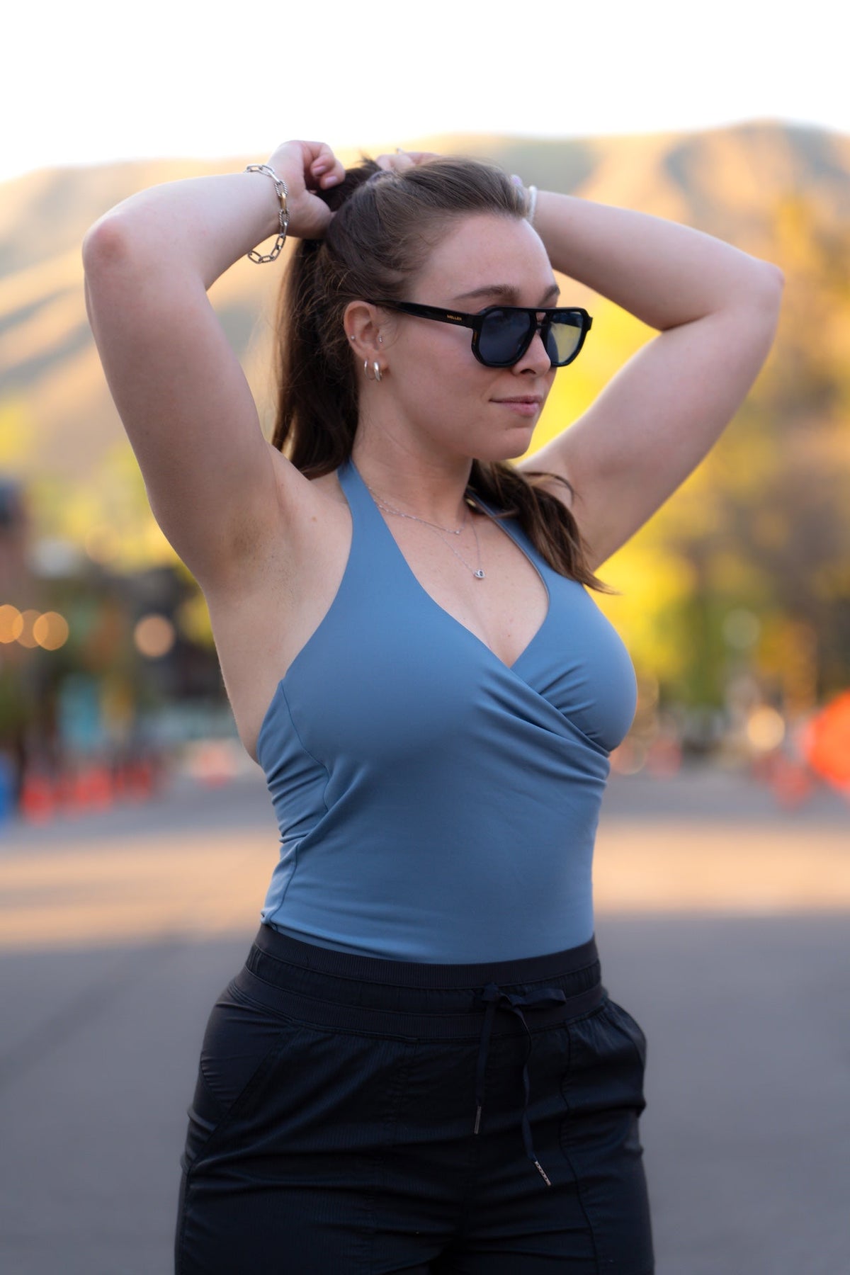Brushed Commit Halter Tank, alternate view (3)