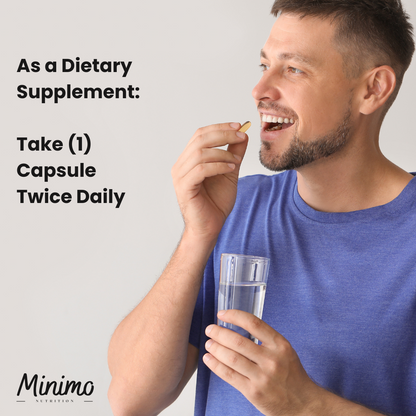 Minimo Nutrition CoQ10 Ubiquinone, supplier supplemental product graphic, second in series