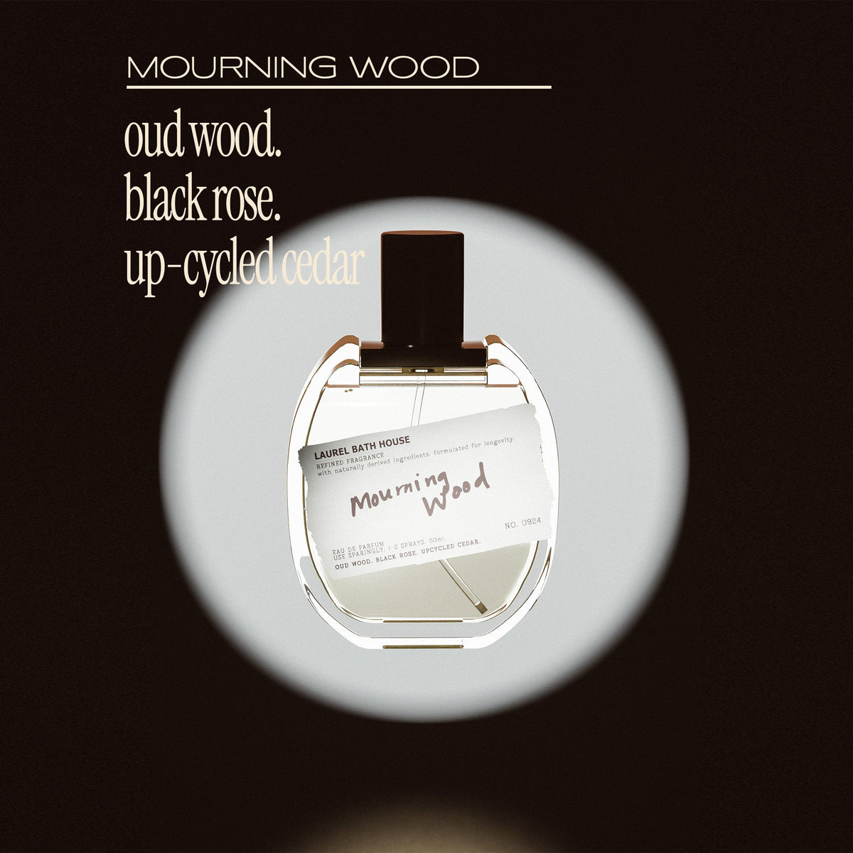 Laurel Bath House Mourning Wood eau de parfum, alternate view