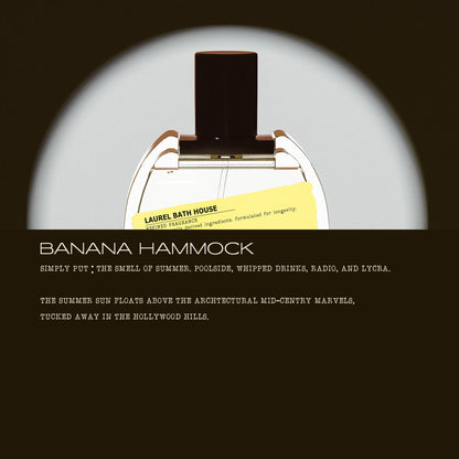 Laurel Bath House Banana Hammock eau de parfum, additional detail