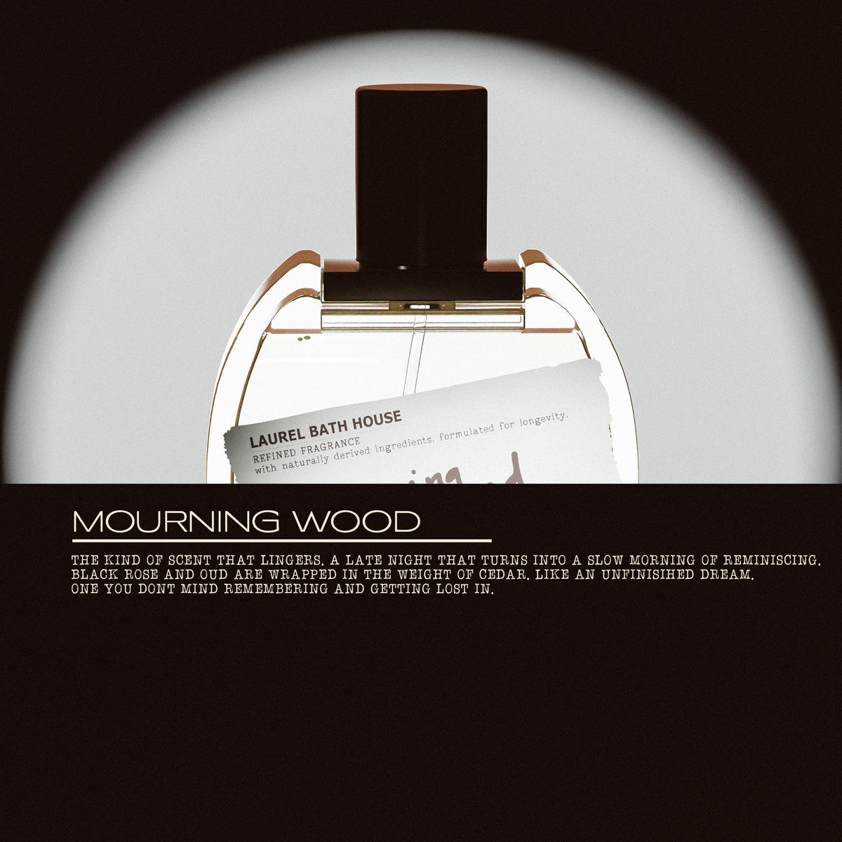 Laurel Bath House Mourning Wood eau de parfum, additional detail