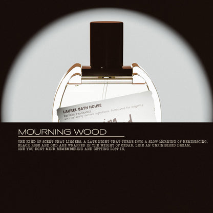 Laurel Bath House Mourning Wood eau de parfum, additional detail