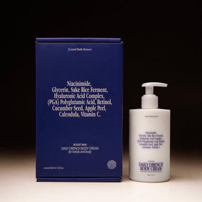Laurel Bath House Daily Drench body cream, Rocket Man, product photo