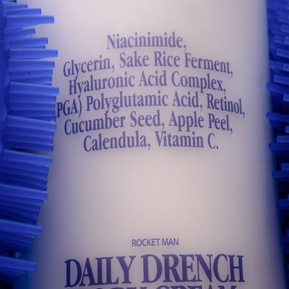 Laurel Bath House Daily Drench body cream, Rocket Man, alternate view