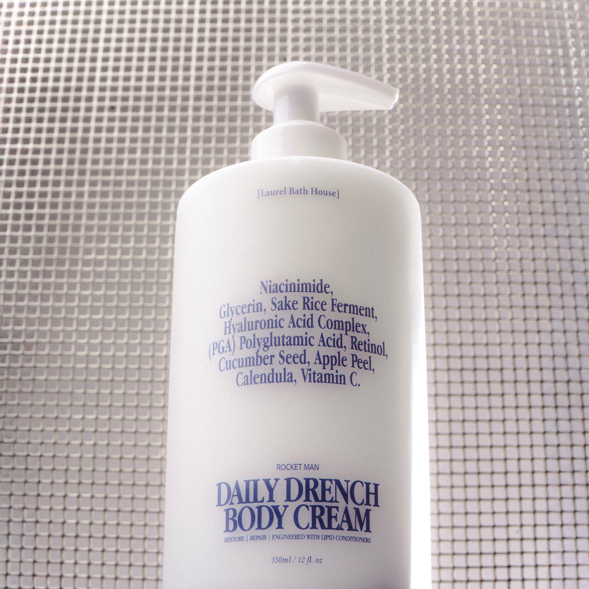 Laurel Bath House Daily Drench body cream, Rocket Man, additional detail