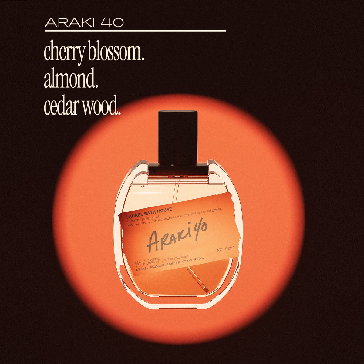 Laurel Bath House Araki 40 eau de parfum, alternate view