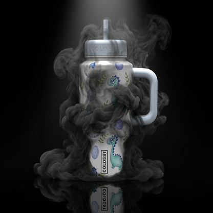 COLDEST 6.7oz Bottle in Baby Dinosaur Ultra, promotional graphic
