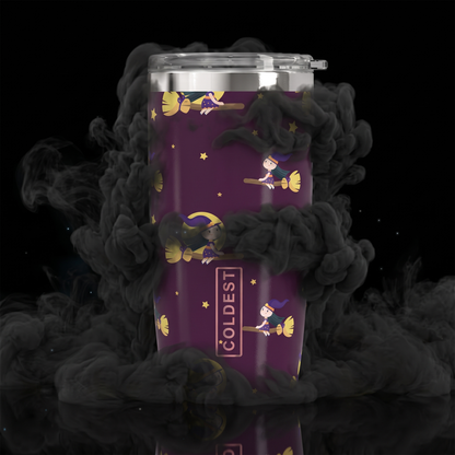 Coldest 20 oz Tumbler v2 in Baby Witches