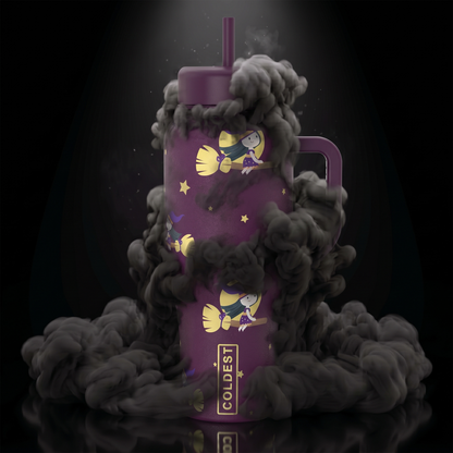 COLDEST 15oz Limitless Ultra v8 water bottle in Glowie Witches